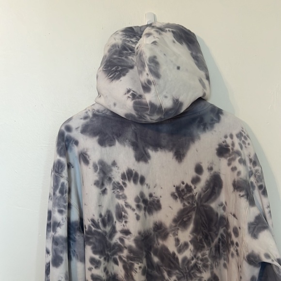 MAISON ARTICLE HEAVYWEIGHT HOODIE SIZE XL BLUE TIE DYE - Picture 8 of 10